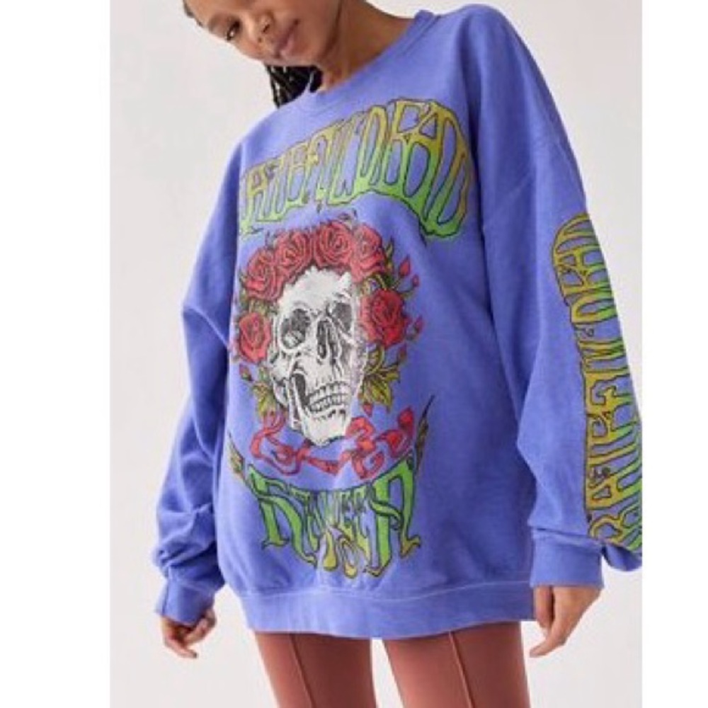 Urban Outfitters Grateful Dead Oversized Graphic Sweatshirt - Picture 3 of 3